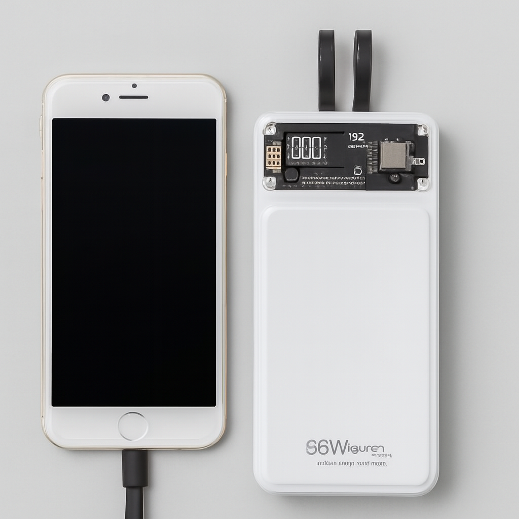 66W 20000mAh Power Bank With LED Display | Super Fast Charging Portable Power Bank With Dual USB Output And Safety Protection