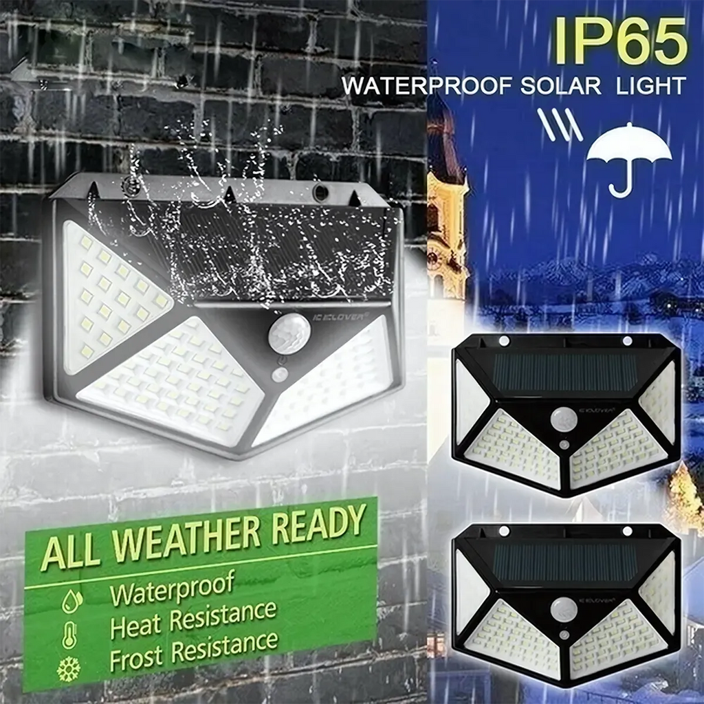 Solar Interaction Light | Solar charging Led Induction Motion sensor wall lamp for Outdoor Garden Courtyard