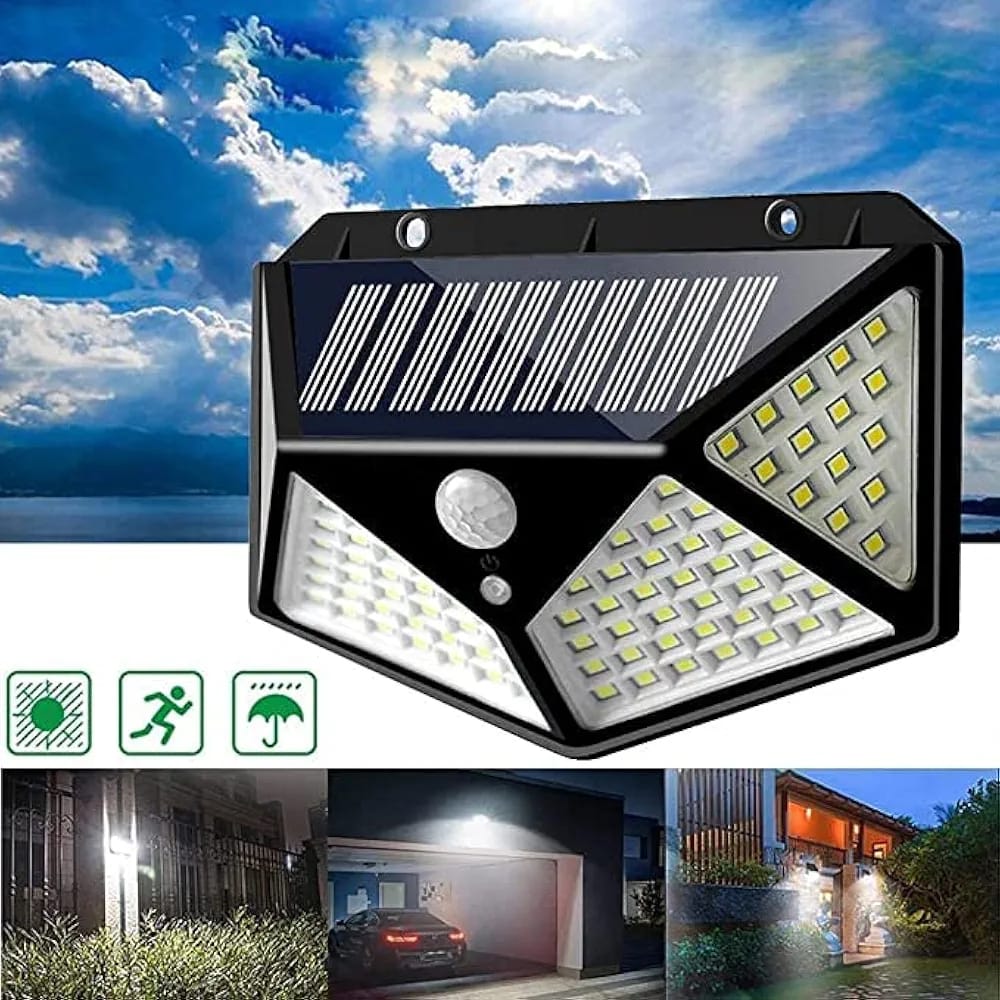 Solar Interaction Light | Solar charging Led Induction Motion sensor wall lamp for Outdoor Garden Courtyard