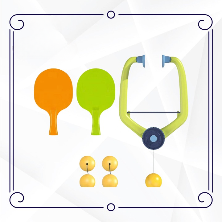 Children’s Indoor Hanging Table Tennis Toy | Fun Swing Ping Pong Training Set For Kids | Indoor Sports Game For Hand-Eye Coordination And Active Play