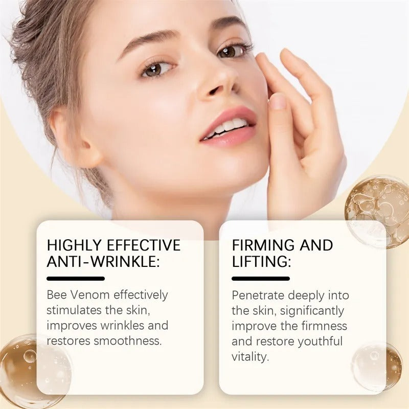 Bee Venom Botox Face Cream – Whitening, Anti-Aging & Deep Moisturizing Skincare for Bright, Smooth & Hydrated Skin