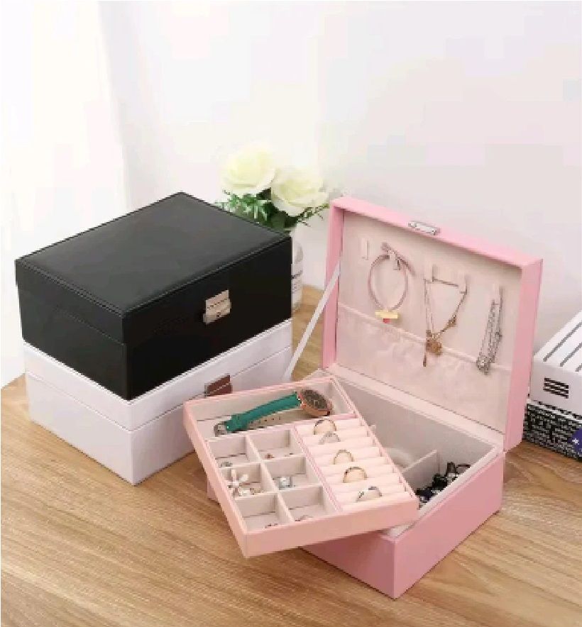 Double Layered Big Size Jewellery Box