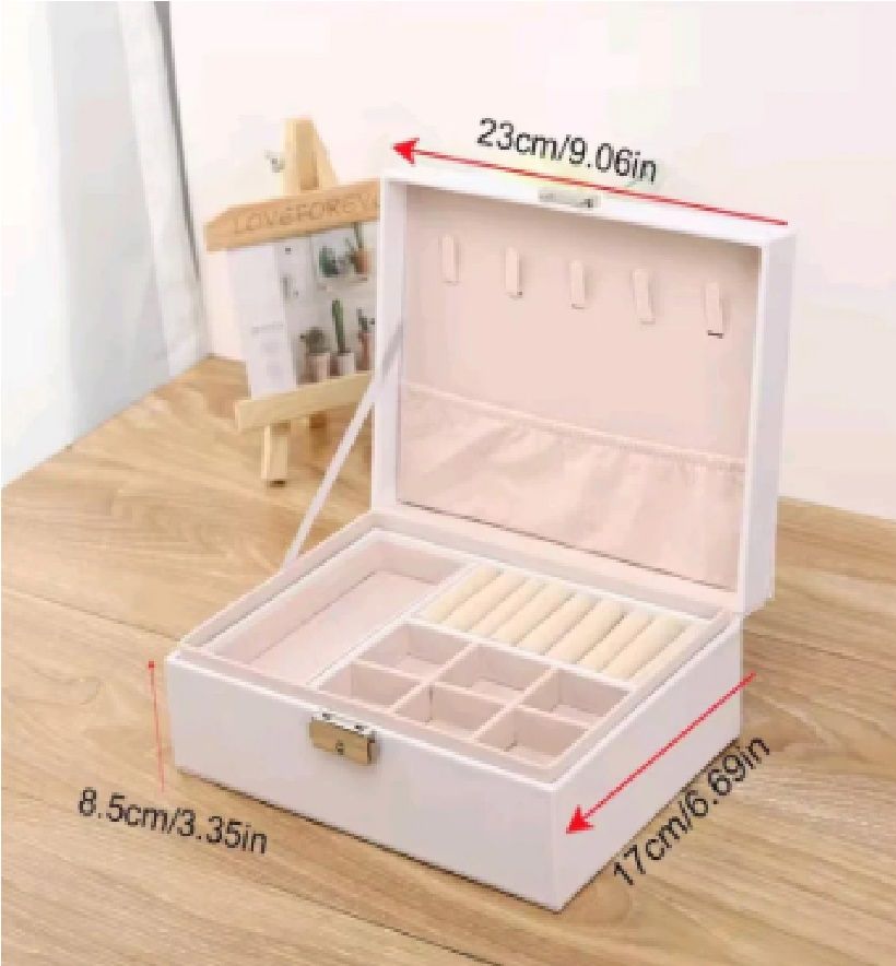 Double Layered Big Size Jewellery Box