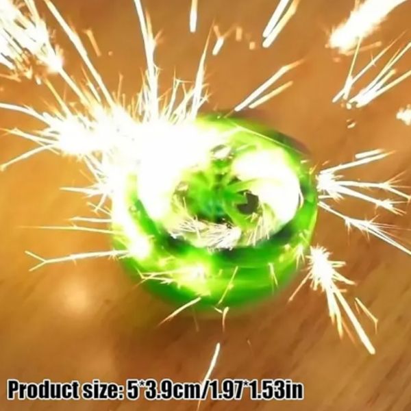 Kids Battle Top Firework Spinner Spark Spinning Battle Tops with Firework Effects Bey Battling Top Burst