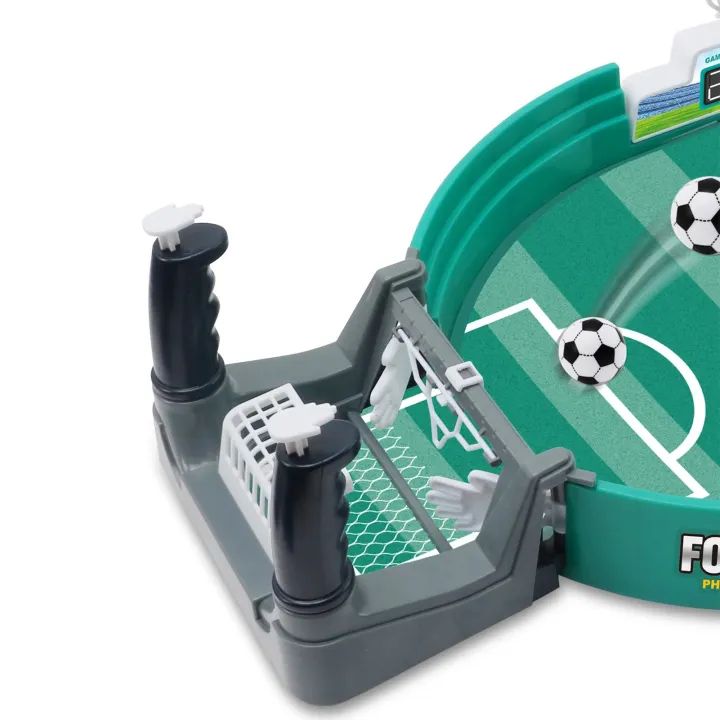 Mini Tabletop Football Game Set Soccer Table Competition Sports Games Tabletop Games Toys Board Game for Family Game Match Game Board Match Game Two Player Game Finger Sports Football Party Board Games Interactive Board Toys
