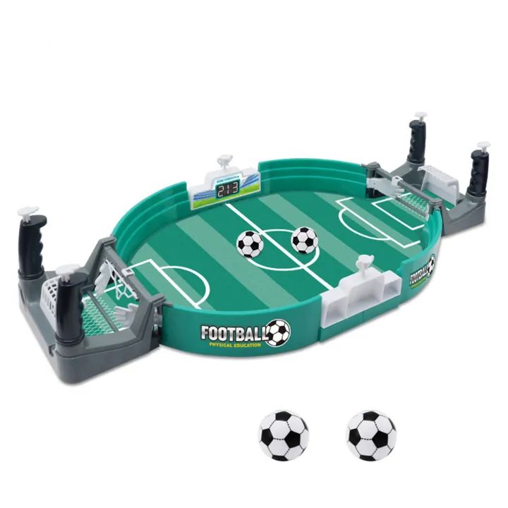 Mini Tabletop Football Game Set Soccer Table Competition Sports Games Tabletop Games Toys Board Game for Family Game Match Game Board Match Game Two Player Game Finger Sports Football Party Board Games Interactive Board Toys