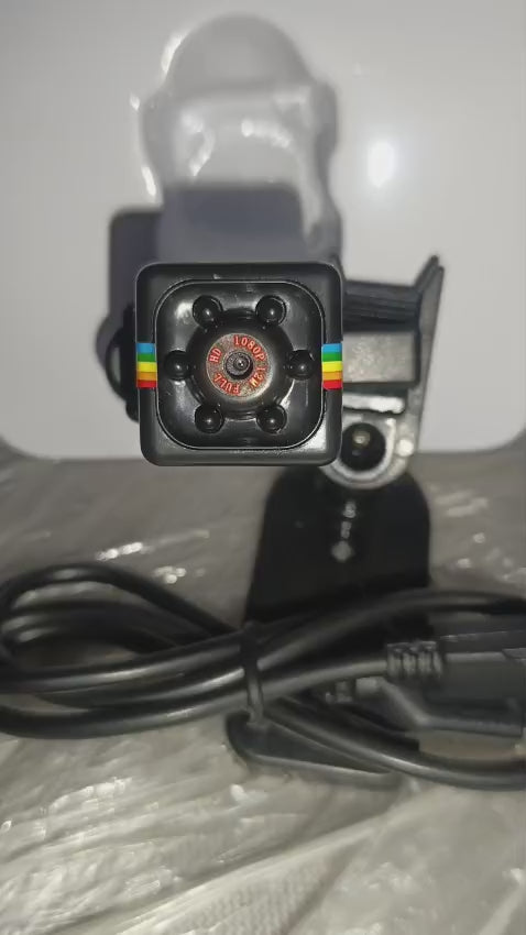 SQ10 Mini Hidden Camera with Night Vision – HD Recording, Motion Detection & Adjustable Holding Stand